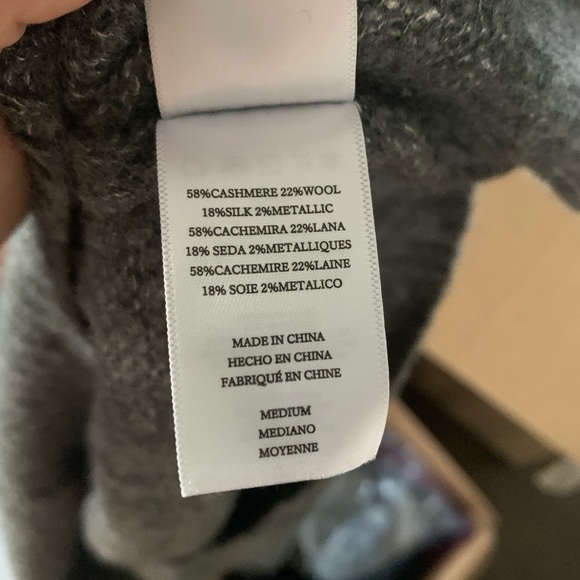 Rails cashmere midnight striped sweater - Picture 5 of 5